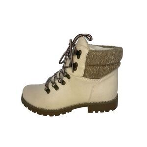 CLIFFS BY WHITE MOUNTAIN Shoes Pathfield Women's Lace-up Hiker Style Bootie, Col